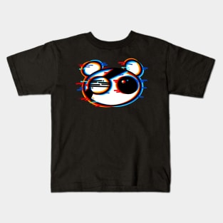 Glitch Panda Kids T-Shirt